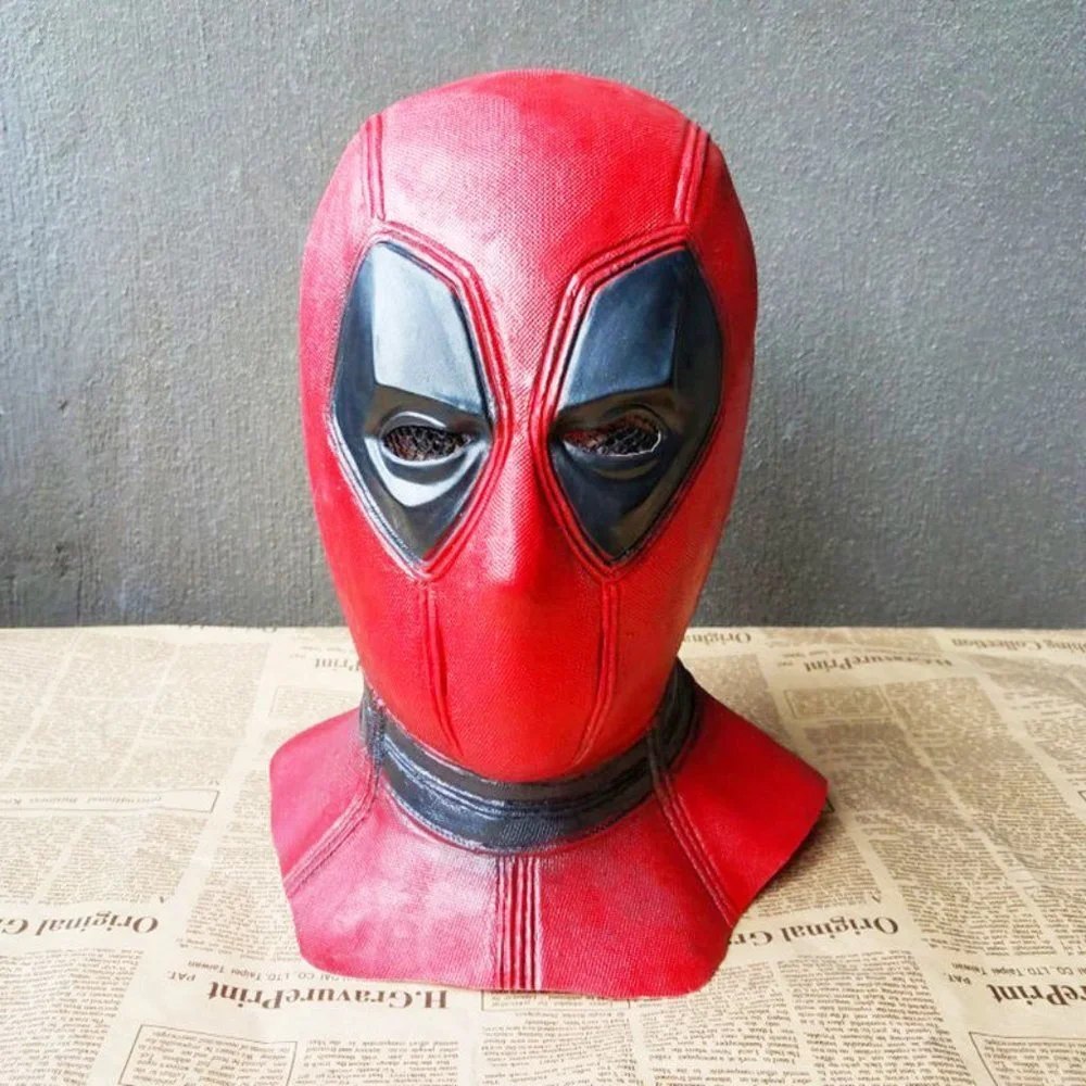 Diona J Deadpool America Helmet Latex Rubber Horror Scary Mask Halloween…